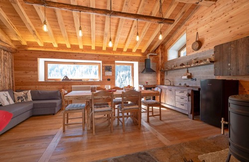 Ala di Stura Cabin | Baite del Baus—Baita d'là Cravià, a renovated old barn with a garden.