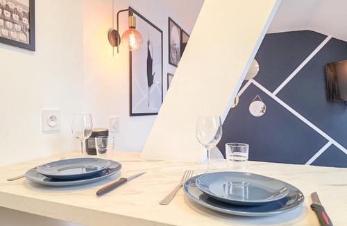 Yffiniac Apartment | Bleu Chic Élégance Contemporaine - Proche Mer