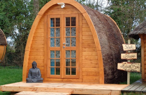 Pleumeur-Bodou House | "Blue Angelite" Barrel for 2 people