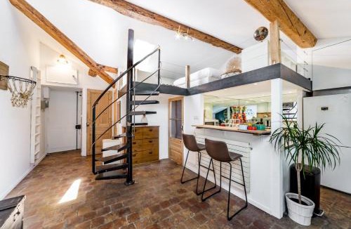 La Croix Rousse Apartment | BnGo l Le Perché de la Croix-Rousse l 4p, 2ch, 4ème étage sans ascenseur