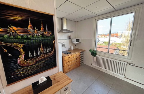 Vittel Apartment | Bright 75m2 3-bedroom Apartment with a largebalcony - fully equipped