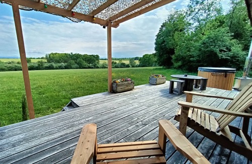 Foulcrey Cabin | Cabin “Robin Hood’s Cabin” with Private Terrace and Nordic Bath