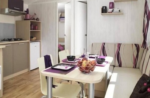Loudeac House | Camping Aquarev *** - Cottage Freedom PMR 3 Rooms 4 People