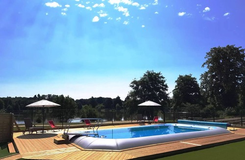 Loudeac House | Camping Aquarev* - COTTAGE LOUISIANE (PRM) - 2 Bedrooms 4 people