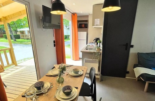 Touquin House | Camping Country Park Les Etangs Fleuris* - Mobile home Select TV LV Clim Plancha 4 Rooms 6 people