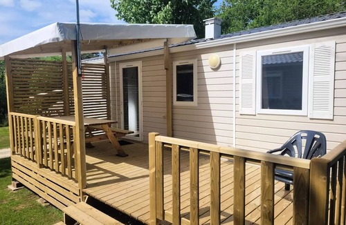 Guillac House | Camping des Cerisiers * - Mobilhome EVO Trio 8 people