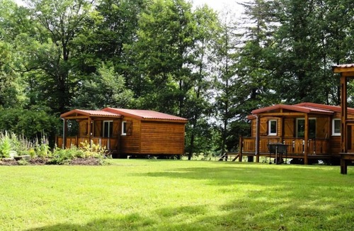 Louvemont House | Camping le Buisson * - Comfort Wooden Chalet 3 rooms 4 people