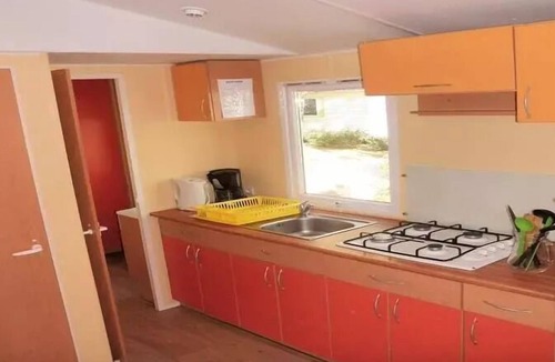 Axat House | Camping Le Moulin du Pont d'Aliès* - MRI Mobile Home 3 Rooms 4 People