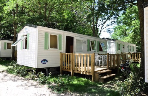 Axat House | Camping Le Moulin du Pont d'Aliès* - MRI Mobile Home 3 Rooms 4 People