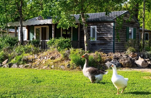 Recoules-Previnquieres House | Camping Le Plô * - Mobile home 4 people