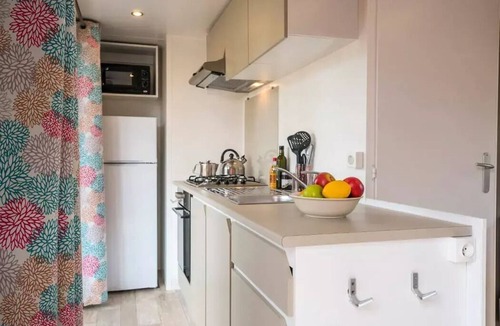 Lancieux House | Camping Le Soleil de Saint-Sieu * - Mobile home Comfort 4 rooms 6 people air-conditioned