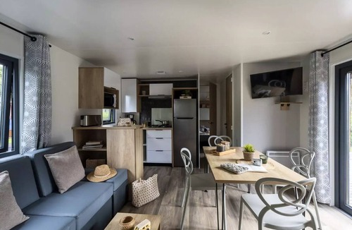 Lannion House | Camping maeva Club Les Alizés * - Mobile Home Prestige 4 Rooms 6 People Air Conditioned + TV