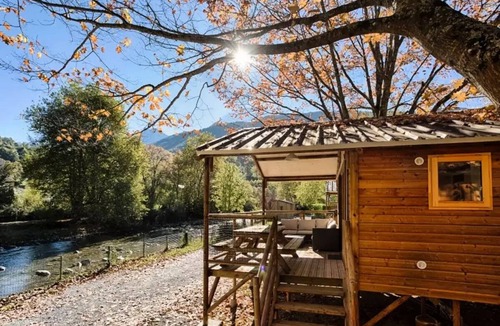 Laruns House | Camping maeva Escapades des Gaves * - Nature Lodge 3 Rooms 5 People + TV