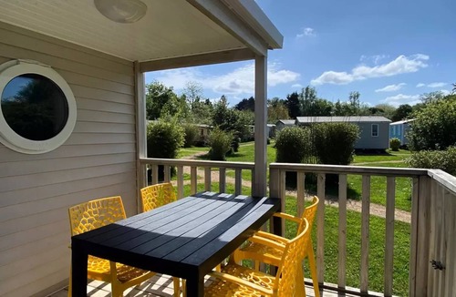 Plougasnou House | Camping maeva Respire Le Domaine de Mesqueau * - Mobile Home SIMPLY O'hara 3 Rooms 4 People + TV