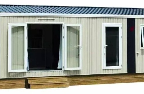 Plouezoch House | Campsite La Baie de Terenez * - Lodge GRAND CONFORT STEREC 2022 TV - 2 bedrooms 30m2 4 people