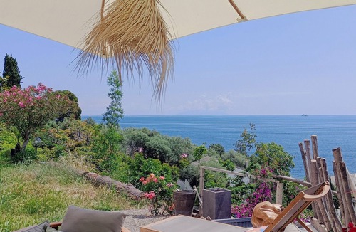 Figarella House | Casa Magnolia, Vue mer et Maquis, 10 Personnes, Miomo,