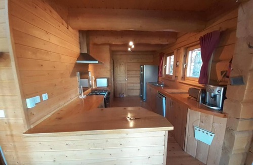 La Joue du Loup Ski Chalet | Chalet, 300m from resort center, view mountain, terrace, fireplace or stove, parking, tv, ski locker