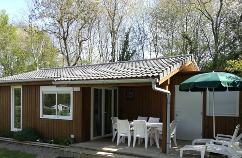 Pleneuf-Val-Andre Ski Chalet | Chalet 6 pers heated indoor pool lake view weekly rental