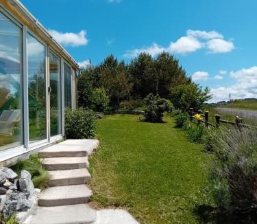 Espezel Ski Chalet | Chalet avec jardin et vue 6 personnes
