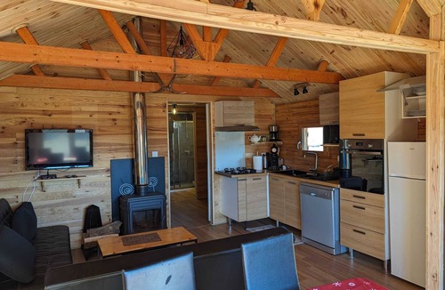 Camurac Ski Chalet | Chalet Bois au Pied des Pistes