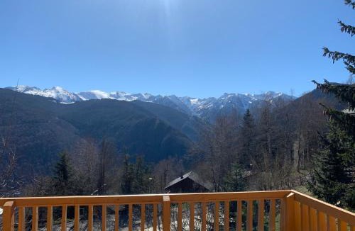 Ax-les-Thermes Ski Chalet | Chalet chaleureux à Ax-les-Thermes avec vue sur la montagne