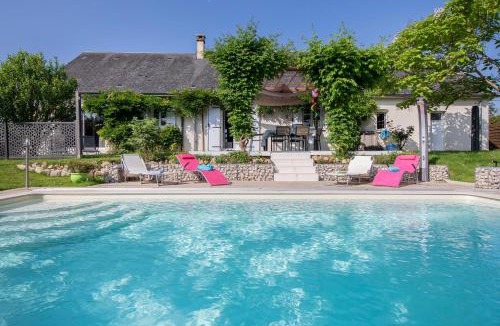 Monteaux Ski Chalet | CHALET CLIMATISE avec piscine chauffée et couverte, SPA, sauna