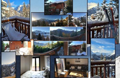 Orcieres Ski Chalet | Chalet Individuel Orcières Merlette 1850m Pied des Pistes Vue Magnifique sur les Montagnes