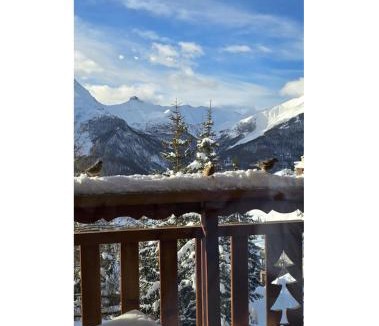 Orcieres Ski Chalet | Chalet Individuel Orcières Merlette 1850m Pied des Pistes Vue Magnifique sur les Montagnes
