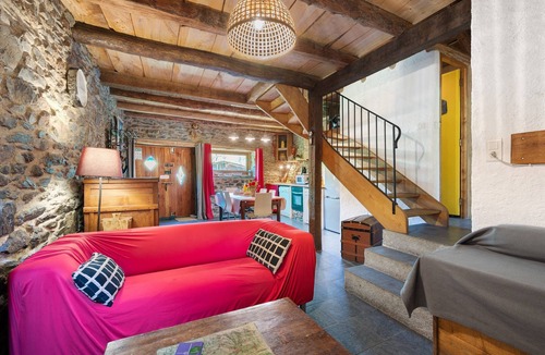 Sentein House | Chalet La Grange d'Arlette with Mountain View