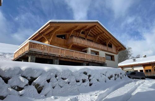 Combloux Ski Chalet | Chalet moderne à Combloux avec piscine et espace bien-être - FR-1-569-160