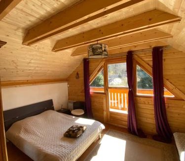 Anould Ski Chalet | Chalet Mon Beau Sapin lisière de Forêt - Vue montagne - Gerardmer
