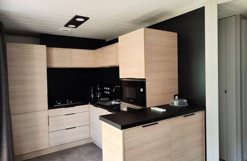 Savignac-les-Ormeaux Ski Chalet | Chalet SPA Premium 42m² - 2 bedrooms + Covered terrace + Reversible air conditioning + TV 4 people