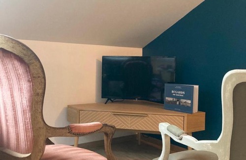 Lancieux House | Chambre triple proche plage