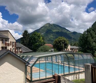 Bielle Apartment | Charmant T2 au pied des montagnes avec balcon et piscine