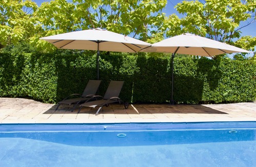 Espedaillac House | Charming air-conditioned house with heated fenced swimming pool and large garden
