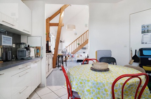 Pleurtuit House | Charming Duplex for Rent in City Center, 5 km from the Coast