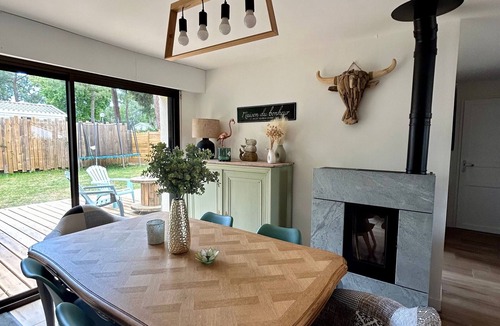 Saint-Jean-de-Monts House | Charming House Near Forest and Beach, Quiet Area, 3 Stars, WiFi, Garden, BBQ