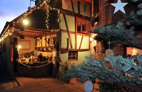 Bergheim House | Charming house with terrace, La Mignonnette The most beautiful village in France.