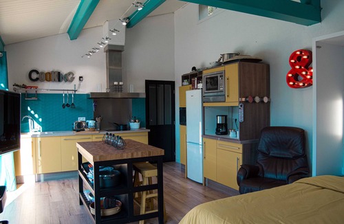 Collobrieres Apartment | Charming renovated studio with swimming pool