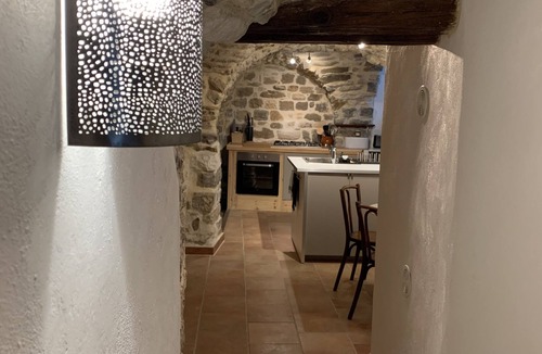 Brignon Apartment | Charming Stone Apartment house, with swimming pool near Uzès
