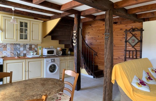 Orbigny-au-Val Cottage | Charming Village House with Garden, Terrace, and Lake Nearby