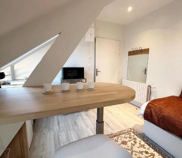 Reims Apartment | Cocon sous les toits Arrivée autonome Proche gare