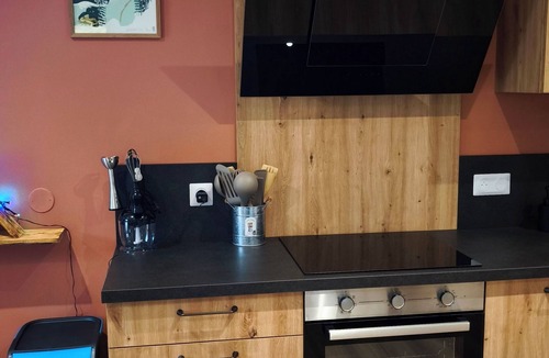 Anould Ski Chalet | Cosy chalet "Réglisse" 2/4pers with infrared sauna, pétanque court