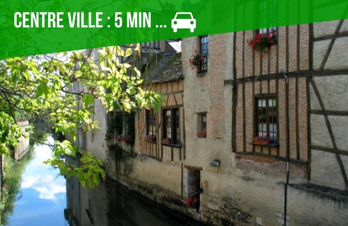 Romorantin-Lanthenay House | Cottage for 8 people 30 minutes from Beauval and the Castles