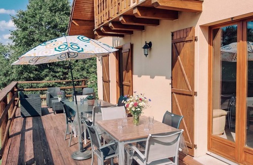 Mortagne Ski Chalet | Country cottage with outdoor space