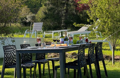 Magny-les-Jussey House | Country House 'Maison Le Bonheur' with Private Pool, Garden, and Wi-Fi