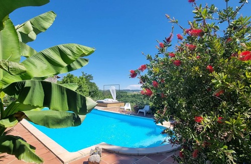 Vic-Fezensac Cottage | Country house-petanque-pool-zipline-view -5 min from Vic
