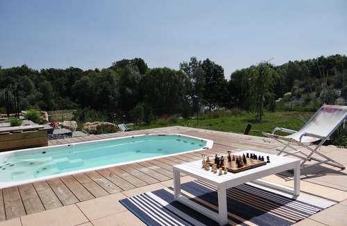 Crevic Villa | Design, Relaxation, Nature, Maison Vue Panoramique, SPA De Nage, Jacuzzi