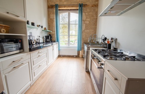 Rollainville Villa | Domaine 'Gîte De L'Abbaye' with Private Pool, Private Terrace and Wi-Fi