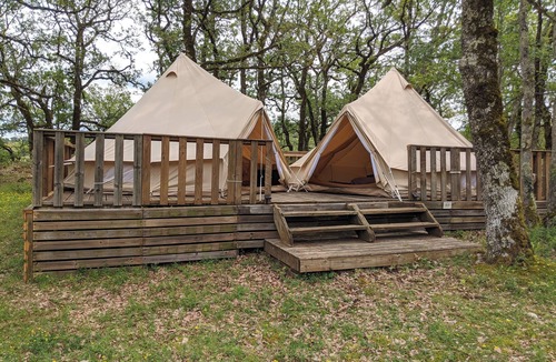Le Vigan House | DOUBLE TENTS FOR 4 PEOPLE IN THE HEART OF NATURE! Espace Orchidée!